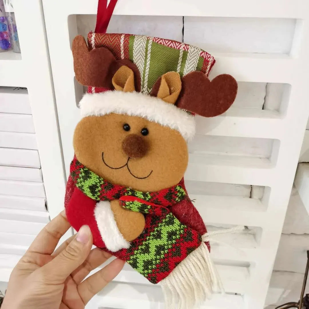 Fashion Personalized Christmas Socks Gift Bag - Bellarte Enchanté Fashion Personalized Christmas Socks Gift Bag